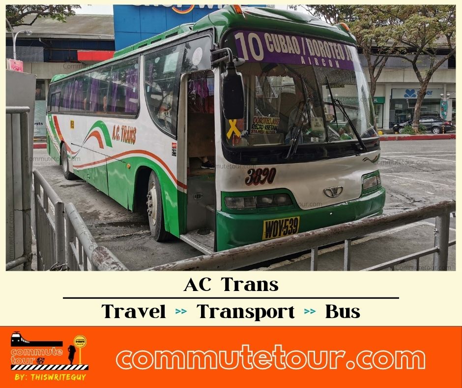 AC Trans Bus Schedule, Terminal and Contact Details | 2024
