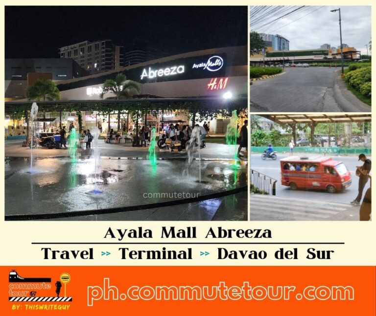 Ayala Mall Abreeza Terminal Jeep Routes | Davao City