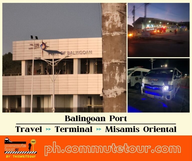 Balingoan Port Terminal Bus Schedule, Van Routes | Misamis Oriental