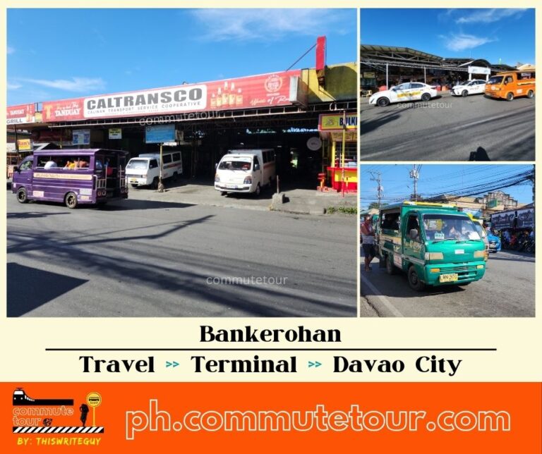 Bankerohan Terminal Jeep and UV Express Van Routes | Davao City