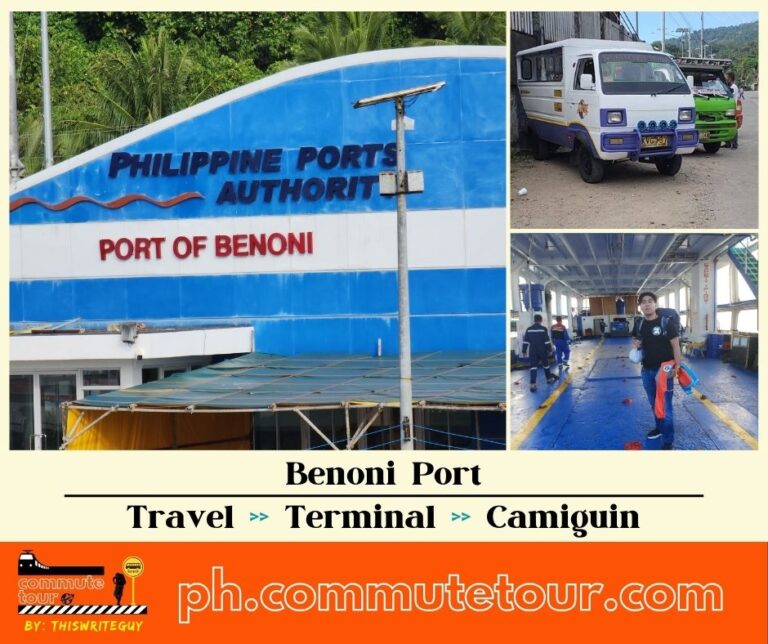 Benoni Port Camiguin Jeep and UV Express Van Routes