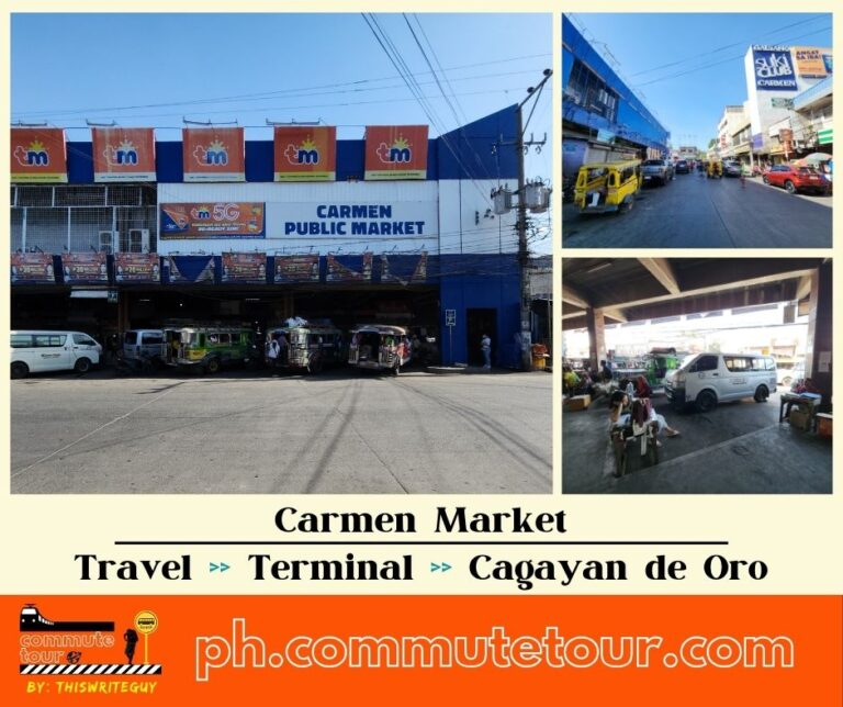 Carmen Market Terminal Jeep and UV Express Van Routes | CDO Cagayan De Oro