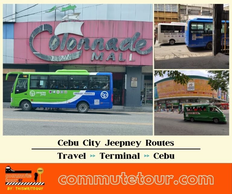Cebu Jeepney Routes | Cebu Jeep Code and Route Map | 2024
