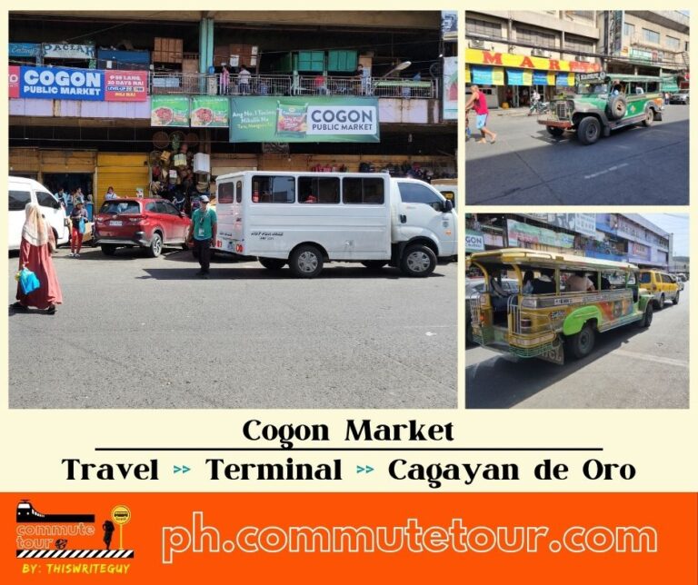Cogon Market Terminal Jeep and UV Express Van Routes | CDO Cagayan De Oro