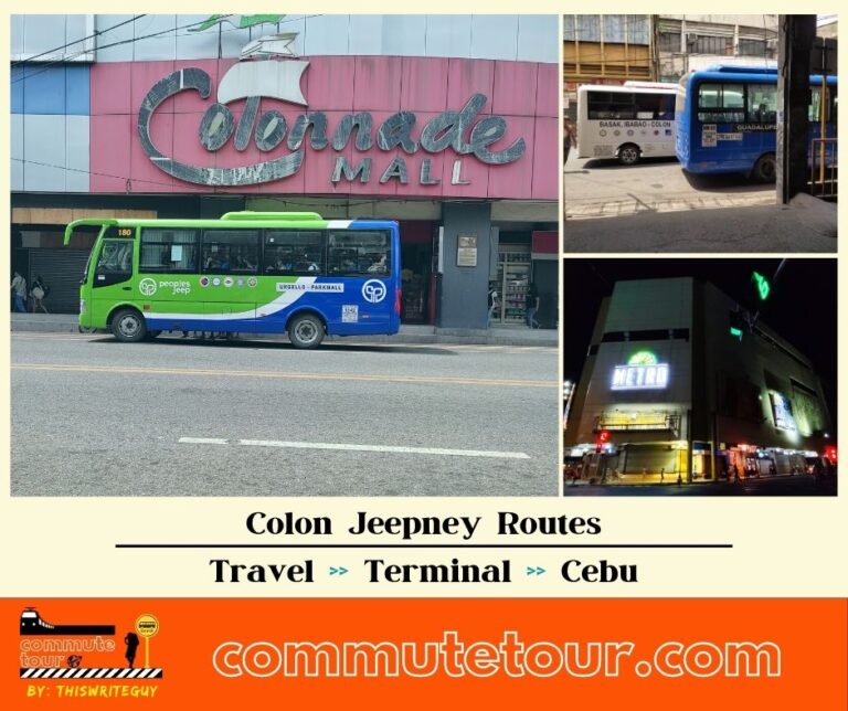 Metro Colon Jeepney Routes | Cebu | 2024