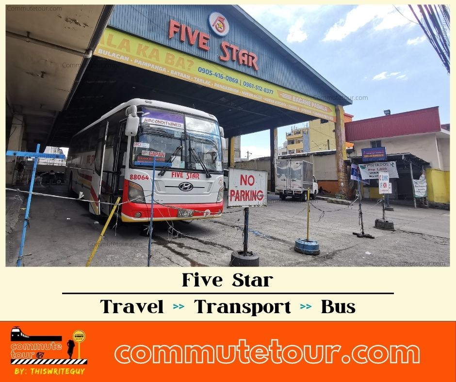 Five Star Bus Schedule Terminal  and Contact Number