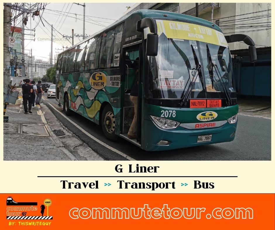 G Liner Bus Schedule, Terminal and Contact Details | 2024