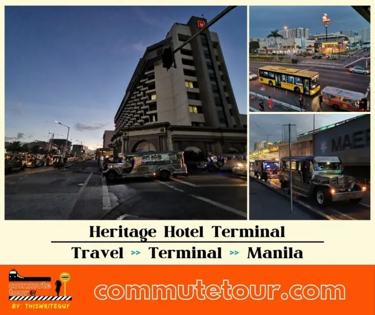 Heritage Hotel Terminal Jeep and Bus Schedule, Fares and Route