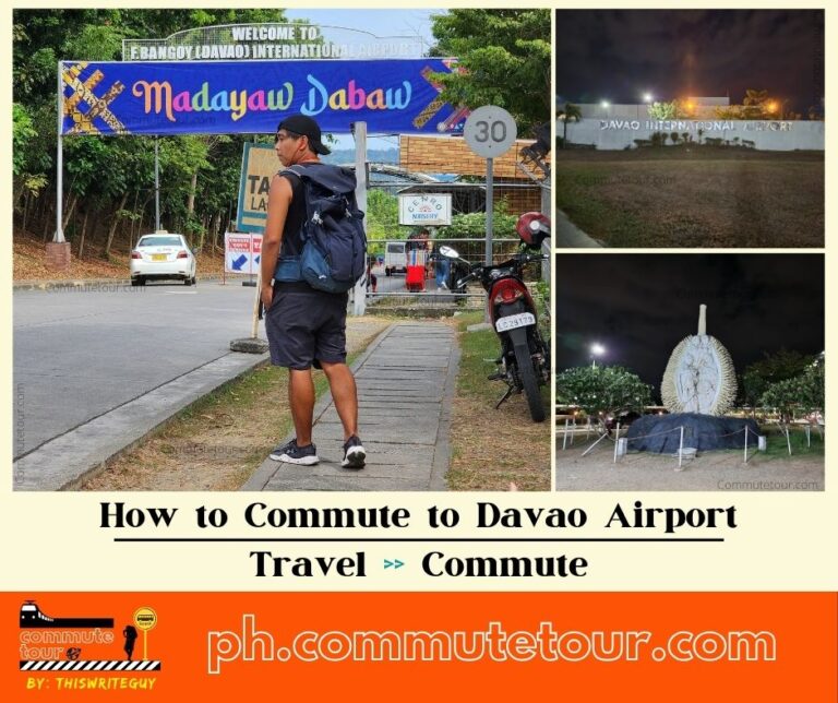 How to commute to Davao Airport