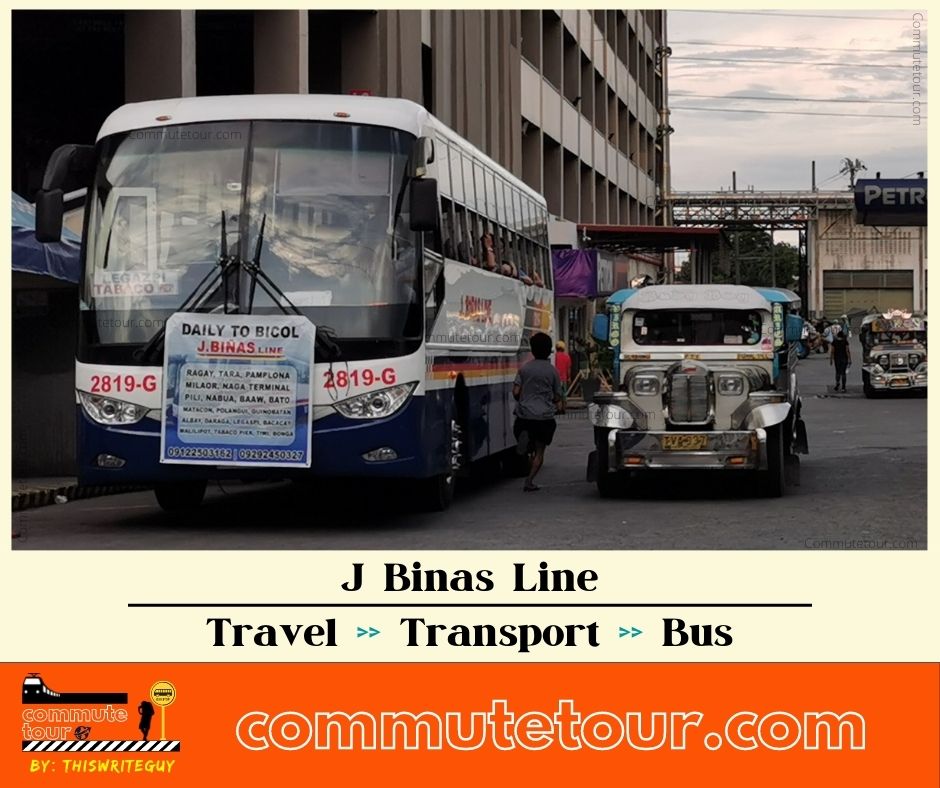 J Binas Line Bus Schedule, Terminal and Contact Details | 2024