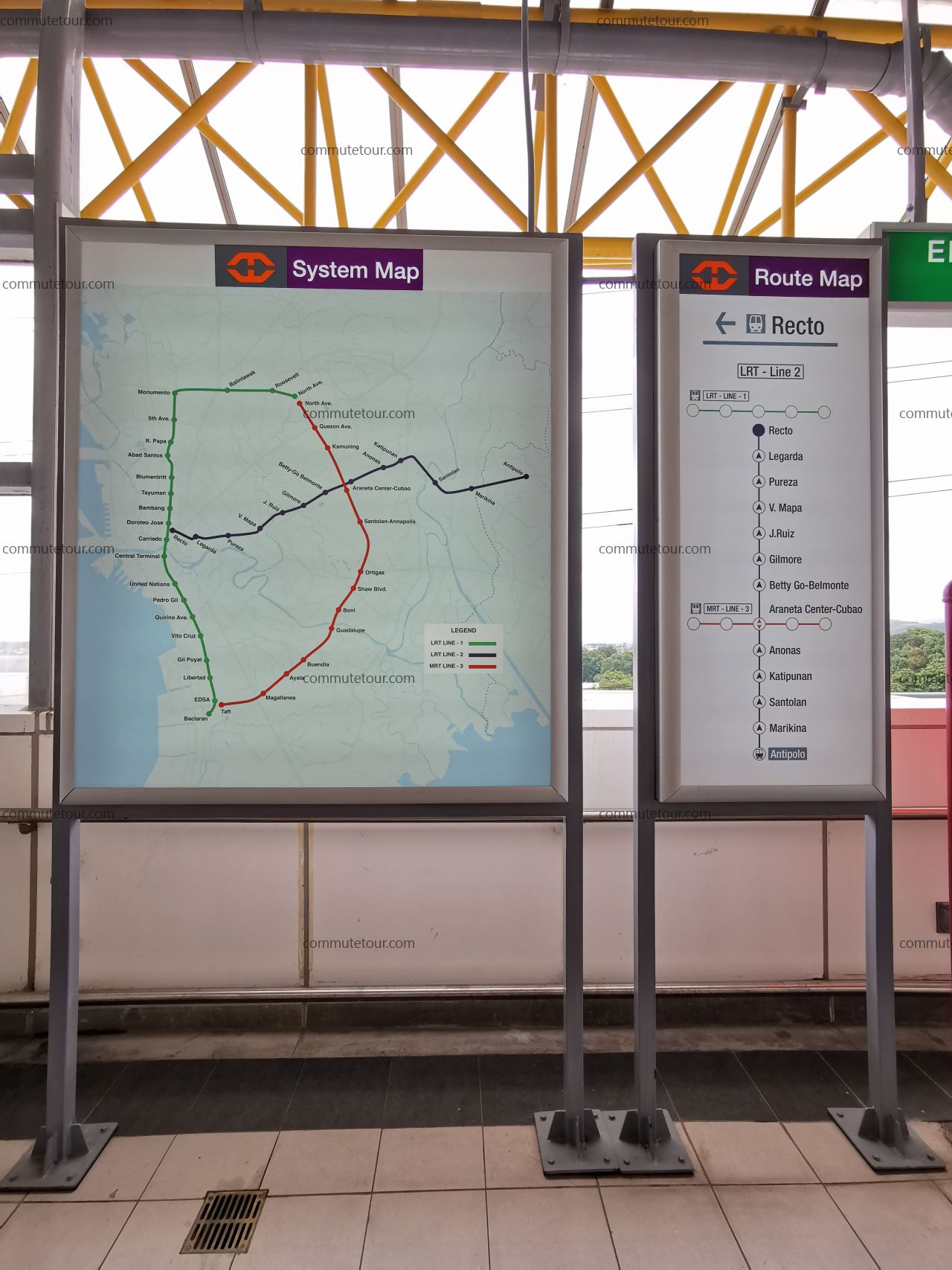 LRT 2 Route Map 01 