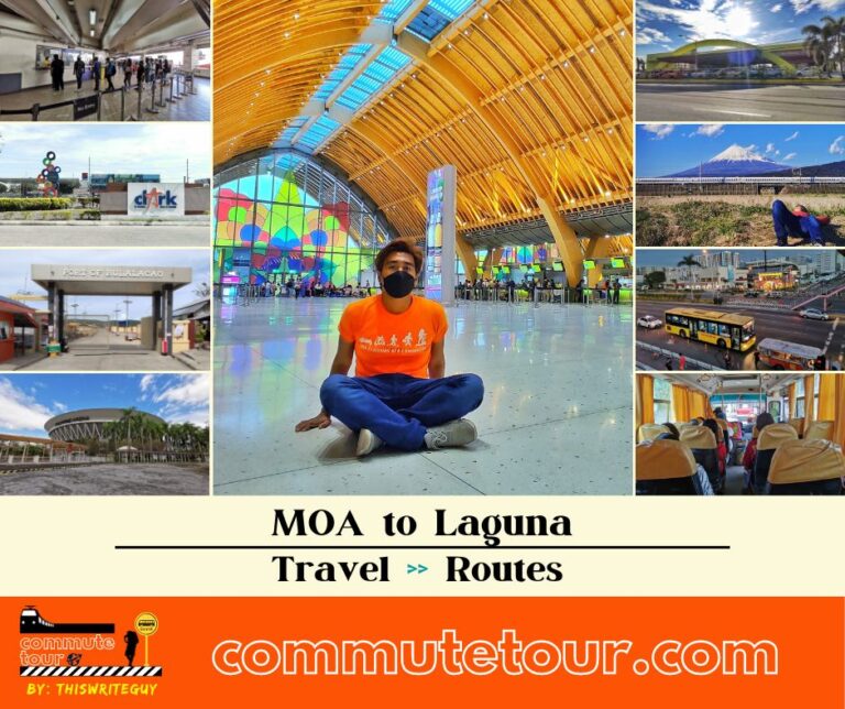 How to commute frrom MOA to Laguna?