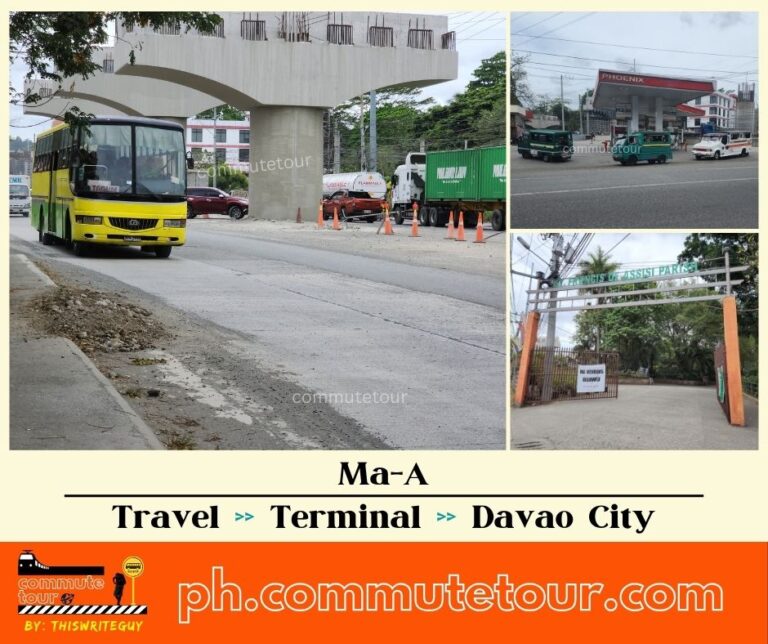 Maa Terminal Bus Schedule, Jeep and UV Express Van Route | Davao City