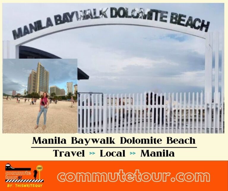 Dolomite Beach | How to commute to Manila Baywalk Dolomite Beach