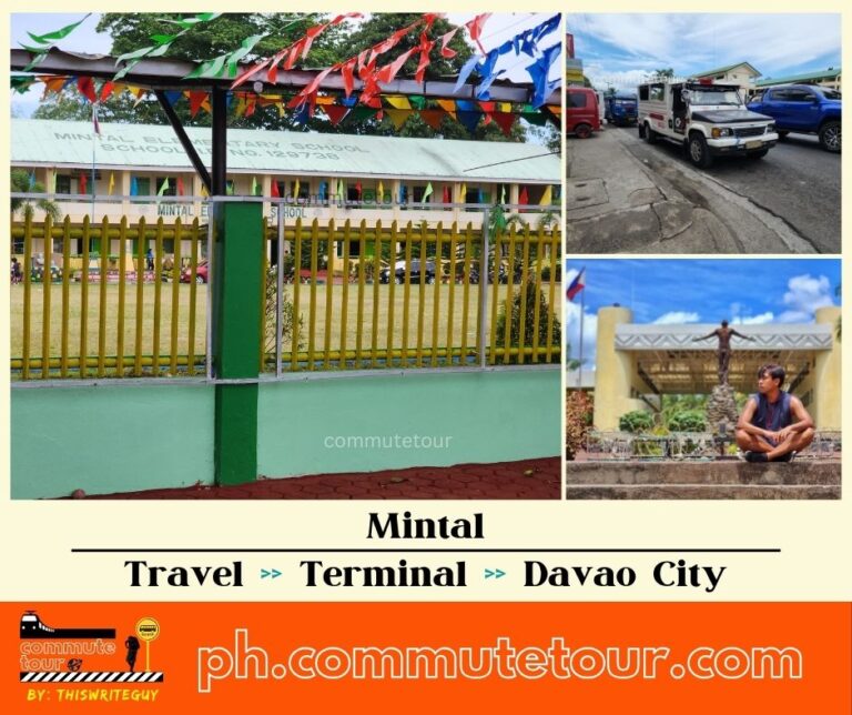 Mintal Terminal Bus Schedule, Jeep and UV Express Van Route | Davao City
