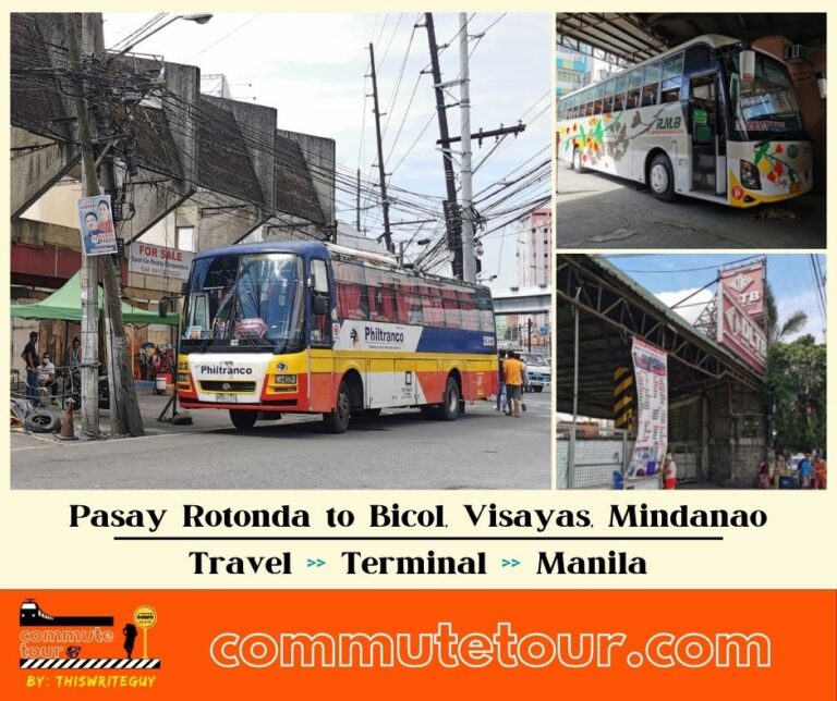 Pasay Terminal to Bicol, Visayas, Surigao and Davao Bus Schedule | Taft Rotonda Savers | 2024