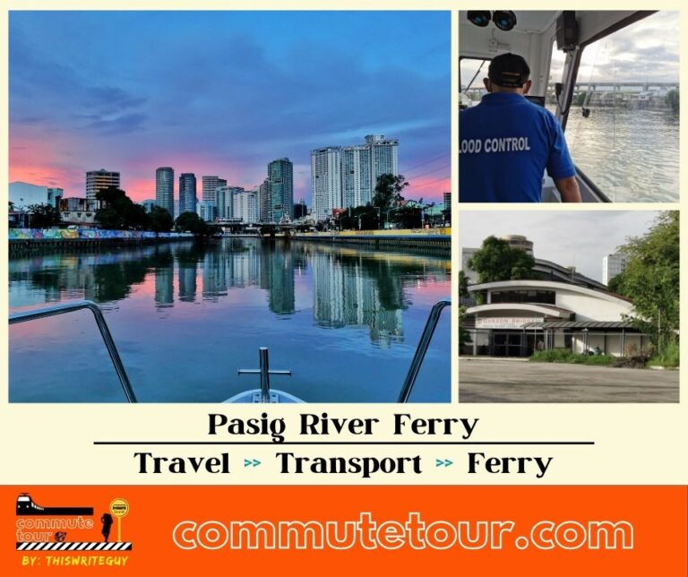 Pasig River Ferry Station List, Schedule, and Route Map | 2024