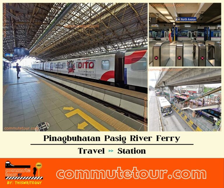 Pinagbuhatan Pasig River Ferry Station Schedule and Route Map | Philippines | 2024