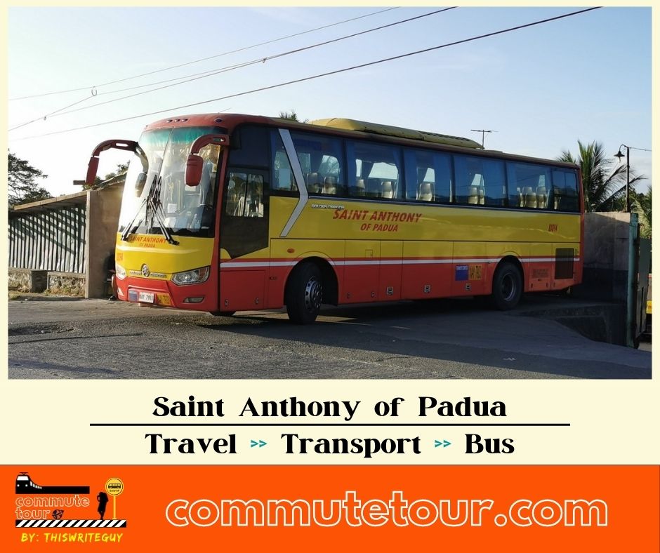 Saint Anthony of Padua Bus Schedule, Terminal and Contact Details | 2024