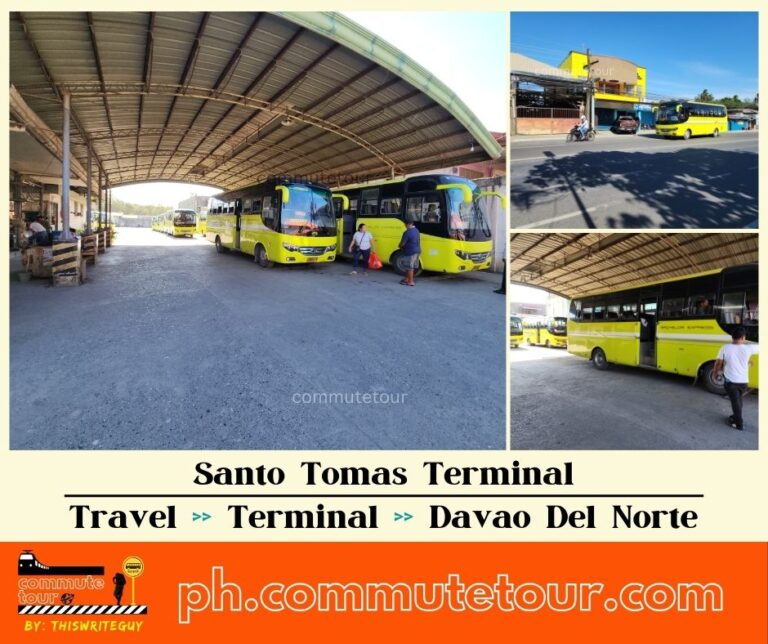 Sto Tomas Terminal Bus Schedule | Davao Del Norte