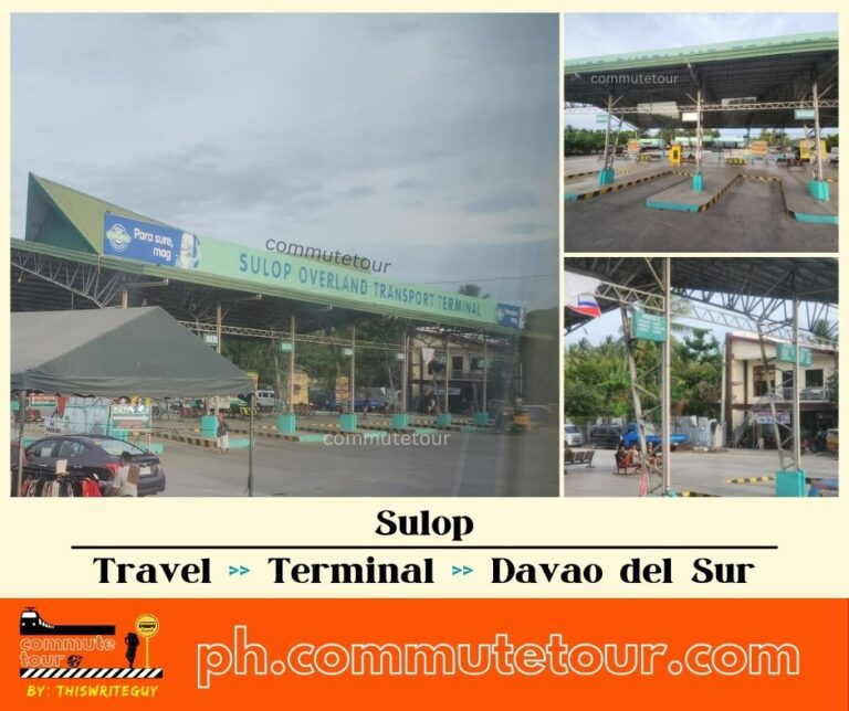 Sulop Terminal Bus Schedule, Jeep Route | Davao Del Sur